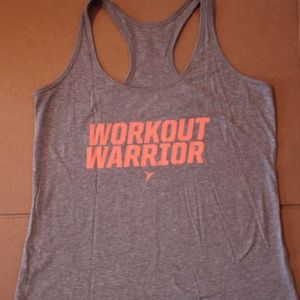 Workout Warrior Go Dry Yoga Tank Top Medium